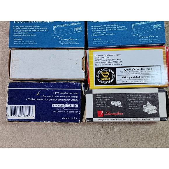 Standard Staples 50,000 Swingline OfficeMax Stanley Office Stapler Vintage - Picture 10 of 10